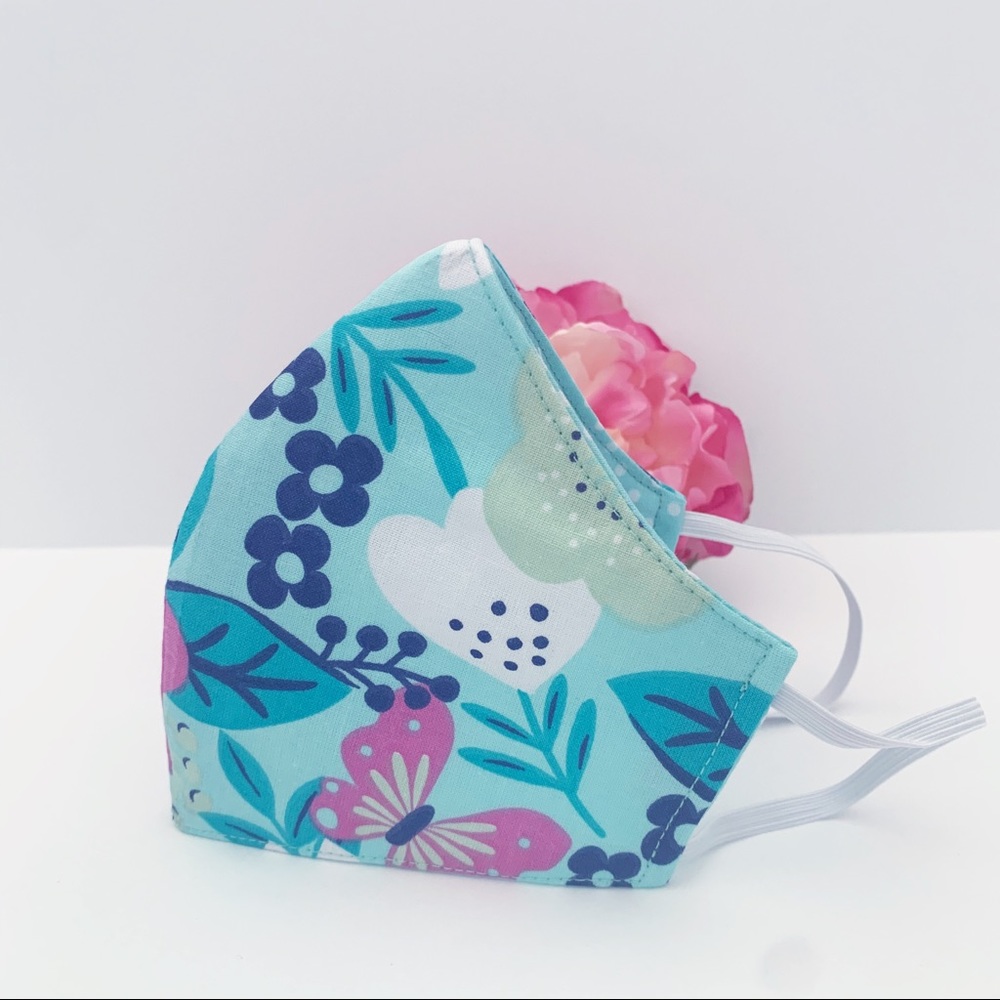 2/$20 Reversible Triple Layer Handmade Face Mask